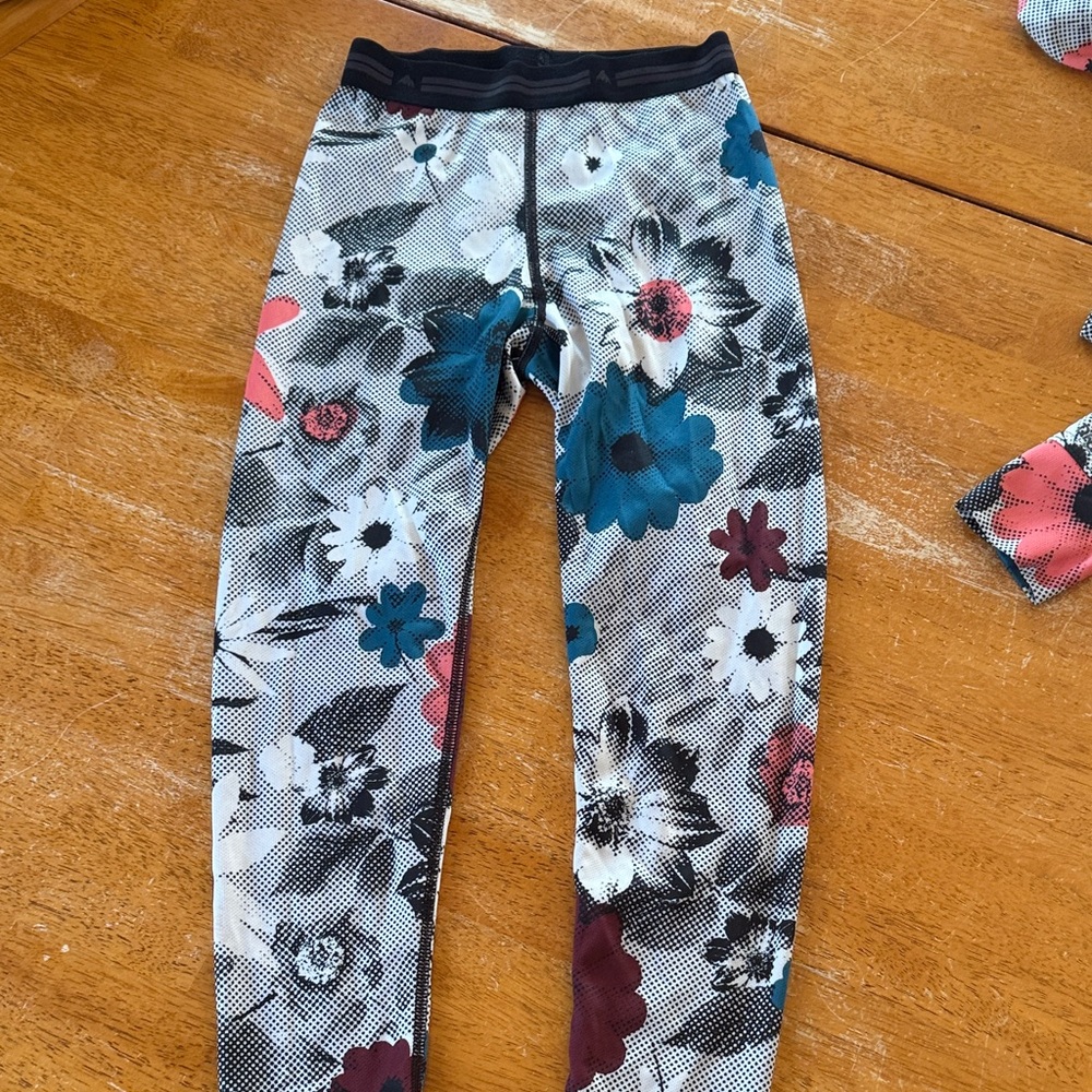 Burton Floral Kids Base Layer Set - Multicolor - Picture 6 of 8
